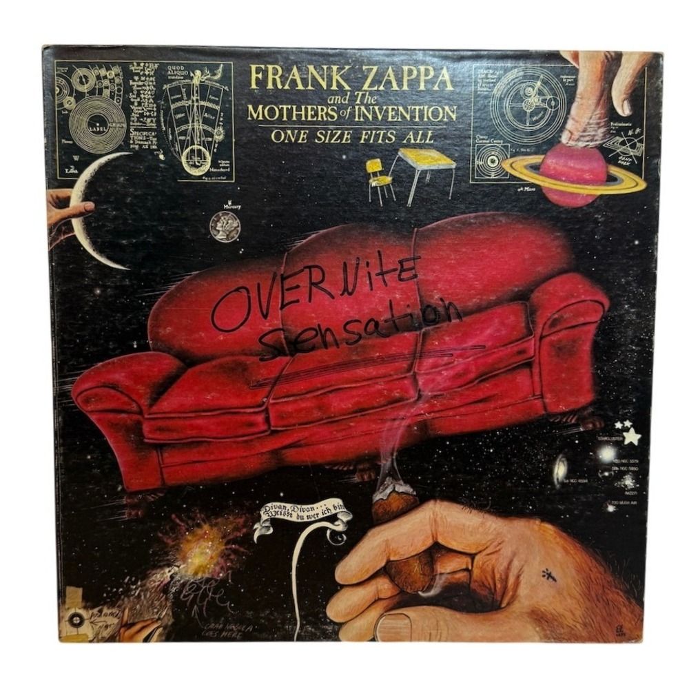Frank Zappa Mothers of Invention One Size Fits All Vinyl LP 1975 Discreet